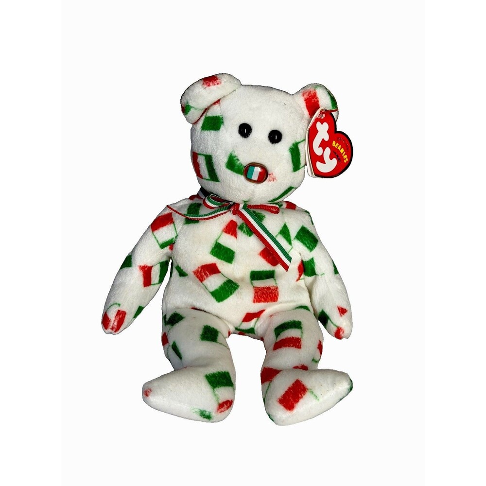 Ty Beanie Baby - PIPPO the Italian Bear (Italy Exclusive) MINT with MINT TAGS
